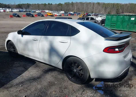 2013 Dodge Dart Rallye z USA, uszkodzony, nr VIN 1C3CDFBA6DD103209